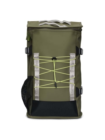 RAINS Trail Mountaineer Bag - Rucksack 16" 47 cm (marsh) in marsh
