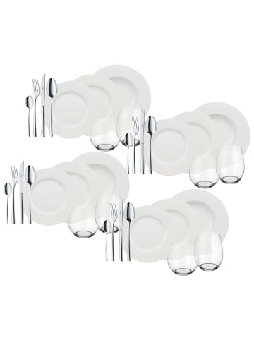 Villeroy & Boch 36-tlg. Starter-Set Wonderful World in in weiß
