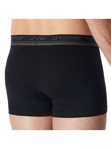 UNCOVER BY SCHIESSER Boxershort 3er Pack in Schwarz