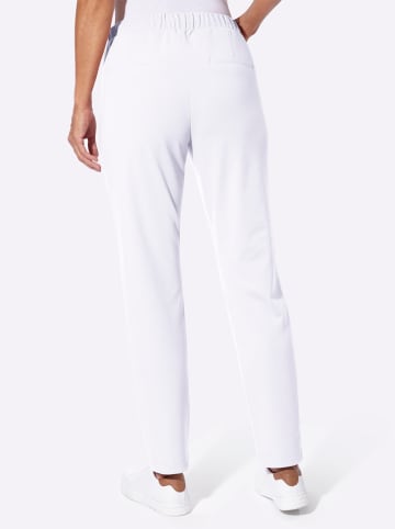 WITT WEIDEN Jersey-Hose in weiß