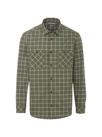 Vaude MENS JERPEN LS SHIRT IV in Tannengrün