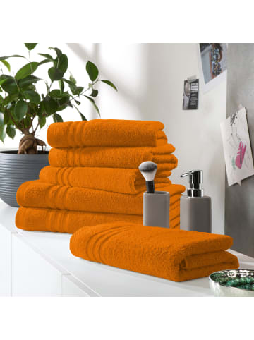 REDBEST Frottier Frottier-Set uni 6-tlg. New York in orange