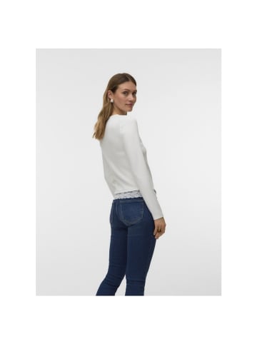 Vero Moda Langarmshirt in Snow White
