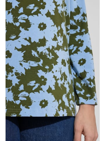 Ulla Popken Shirt in dunkel khaki