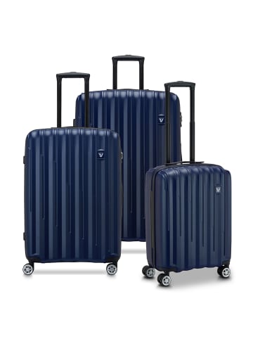 Roncato Element 2.0 4 Rollen Kofferset 3-teilig in Blu Notte