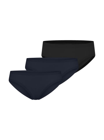 Schiesser Slip Invisible Cotton in schwarz,nightblue,nightblue