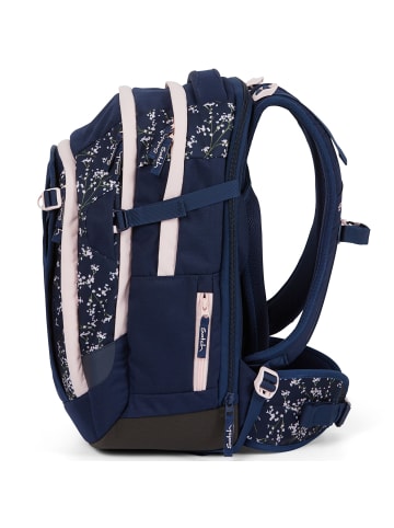 Satch match Schulrucksack 45 cm in dark blue rose white