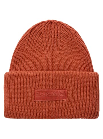 Napapijri Women's F-Vispa - Mütze (white heron) in red sauce