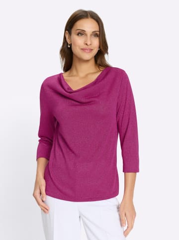 WITT WEIDEN Wasserfallshirt in magenta