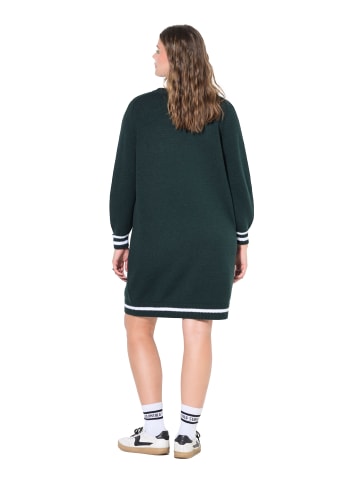 Studio Untold Midikleid in mitternachtsgrün