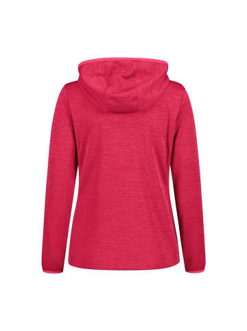 cmp Kapuzensweatjacke in magenta mel