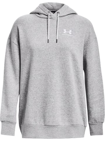 Under Armour Hoodie "Essential Flc Os Hoodie" in Grau