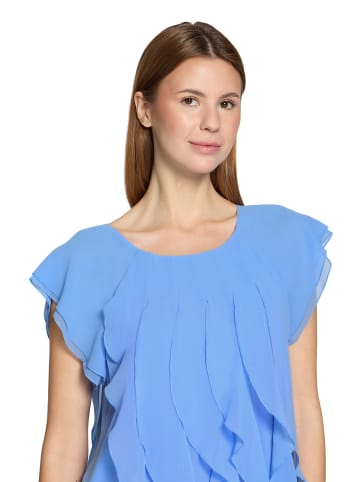 Vera Mont Kleid in blau - 0001