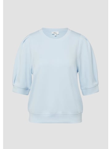 s.Oliver Sweatshirt in 5110_hellblau