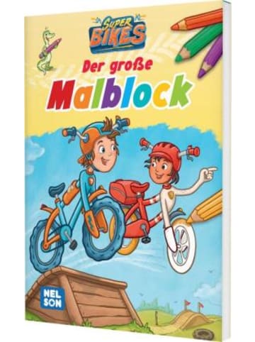 Nelson Buch - SUPERBIKES Der große Malblock