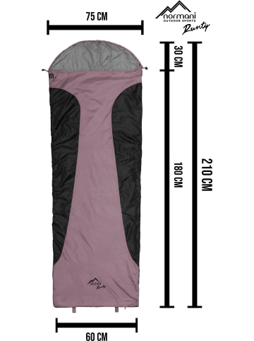 Normani Outdoor Sports Ultralight-Schlafsack Touren-Sommerschlafsack in Rosa
