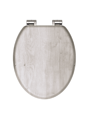 Franz Joseph Schütte MDF WC-Sitz LIGHT WOOD, mit Absenkautomatik