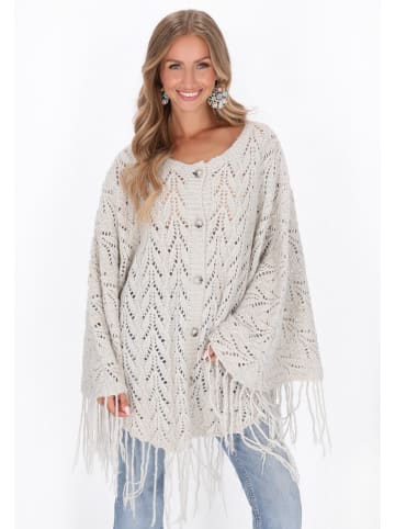 IZIA Poncho in grey