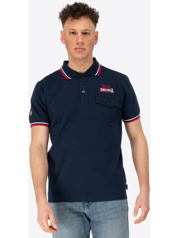 Lonsdale Polo "Lynton" in Blau