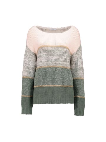 Hailys Pullover in green stripe