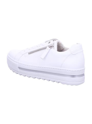 Gabor Comfort Komfort Schnürschuh in weiß