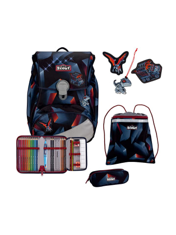 Scout Alpha Schulranzen-Set 4-teilig Gravity