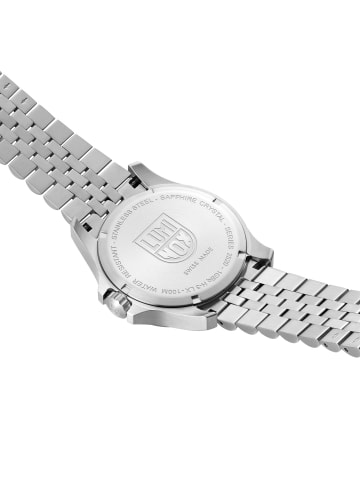 Luminox Herrenuhr Dress Field Quarz Stahl/Weiß