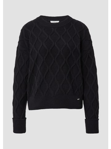 s.Oliver Strickpullover in 9999_schwarz