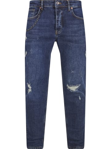 2Y Premium Tapered Jeans in blue