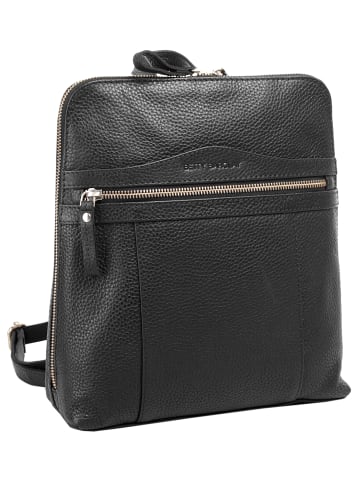 Betty Barclay Rucksack echt Leder in schwarz