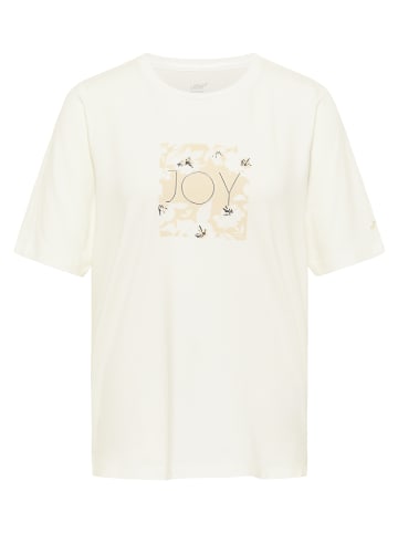 Joy Sportswear T-Shirt VIOLA in cream