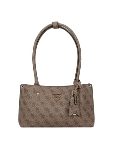 Guess Meridian Schultertasche 30.5 cm in latte logo