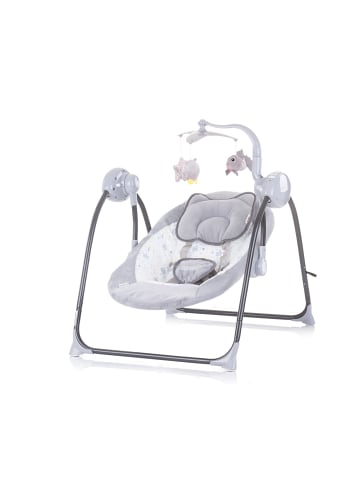 Chipolino Elektrische Babywippe Hug in grau