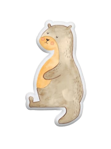 Mr. & Mrs. Panda tier kuscheltier Otter Bauch ohne Spruch in Weiß