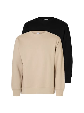 SELECTED HOMME Sweatshirt 'Dano' 2er Pack in mehrfarbig