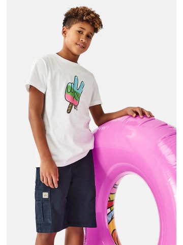 Band of Rascals T-Shirt " Popsticle " in white