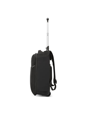 Roncato Ironik 2.0 2 Rollen Rucksacktrolley 55 cm Laptopfach in schwarz