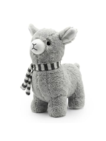 relaxdays Türstopper "Alpaka" in Grau - (B)12 x (H)28 x (T)27 cm