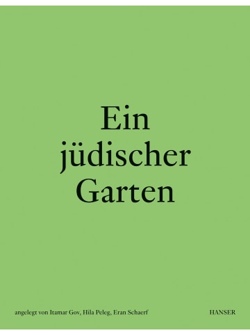 Carl Hanser Verlag Ein jüdischer Garten