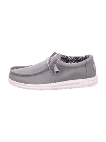 Hey Dude Mokassins Schnürschuhe in Grau