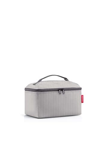 Reisenthel travelling - Beautycase 27 cm (twist maroon) in herringbone grey