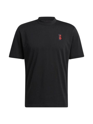 adidas Performance T-Shirt FC Bayern München in schwarz / rot