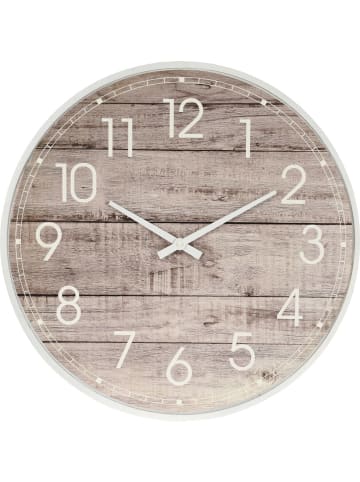 Home&Styling Collection Wanduhr in braun