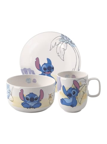 Villeroy & Boch 3er Set Kindergeschirr-Set Disney Stitch bunt in bunt