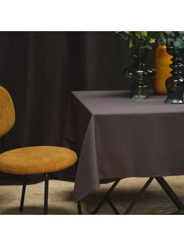 Today Tischdecke Minimal, Polyester in Anthrazitfarben, 150 x 250 cm