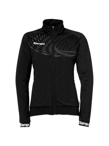 Kempa Trainingsjacke WAVE 26 POLY JACKE WOMEN in schwarz/anthra