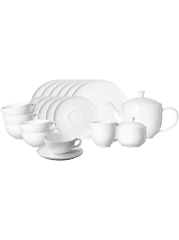 Ritzenhoff & Breker 21er Set Teeservice Skagen weiß in weiß