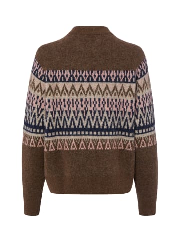 Marie Lund Strickpullover in mocca - 0002