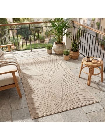In- & Outdoor Teppich Nova 1203, Läufer - Beige