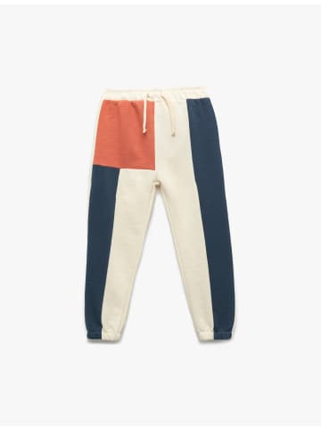 KOTON SWEAT BOTTOMS in Ekru